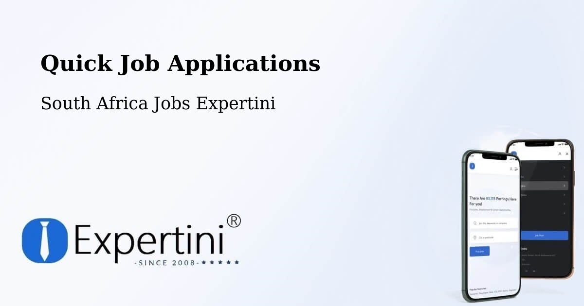 Quick Job Applications - South Africa Jobs Expertini